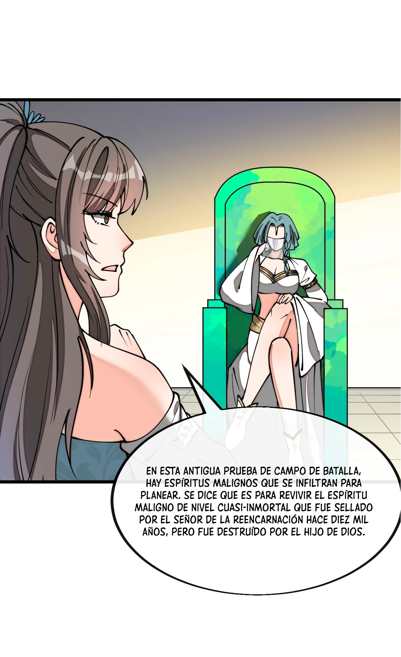 Realmente no soy un supervillano capítulo 210, página 8
