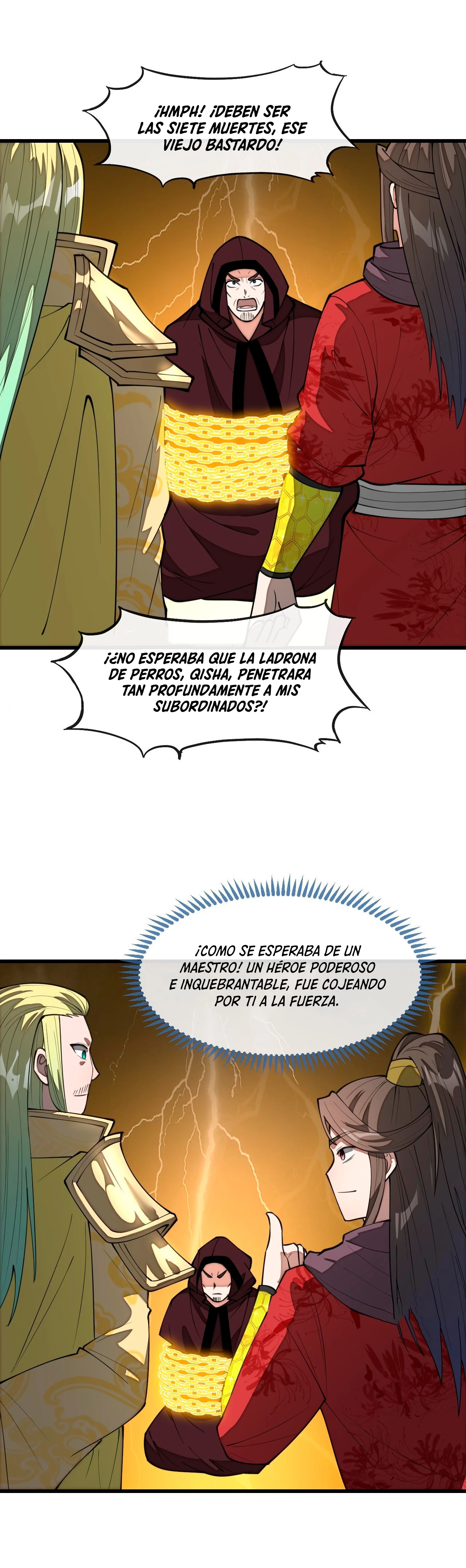 Realmente no soy un supervillano capítulo 211, página 12