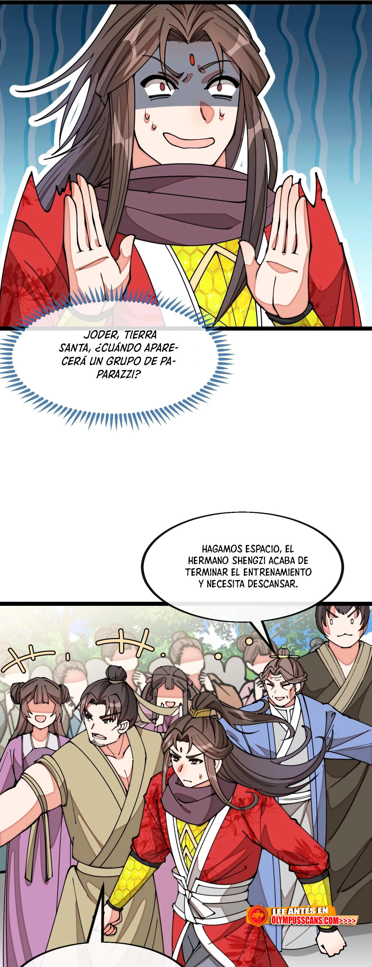 Realmente no soy un supervillano capítulo 213, página 19