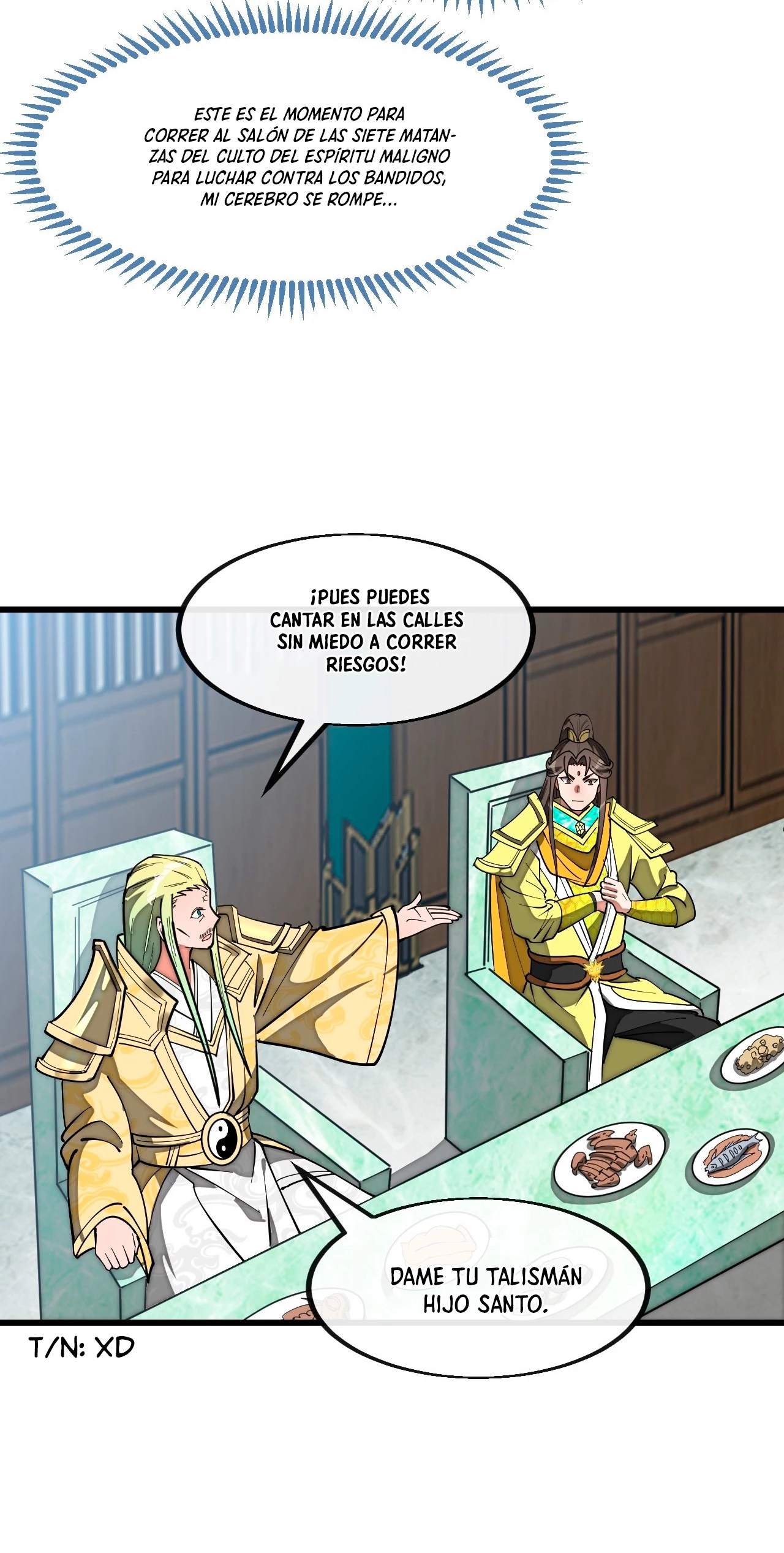 Realmente no soy un supervillano capítulo 217, página 5