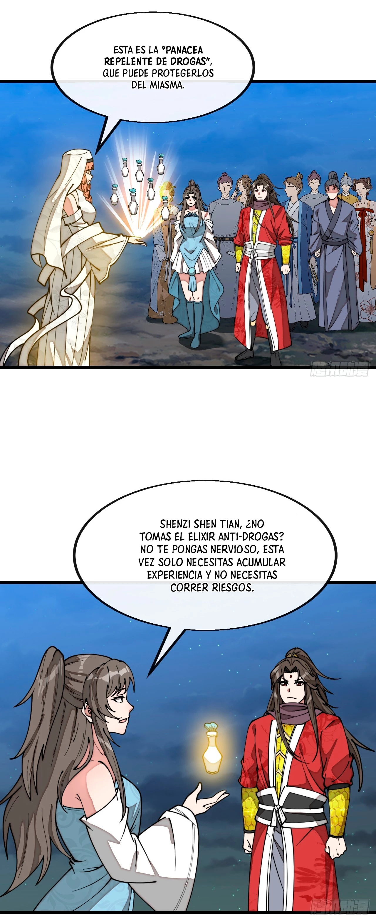 Realmente no soy un supervillano capítulo 217, página 18