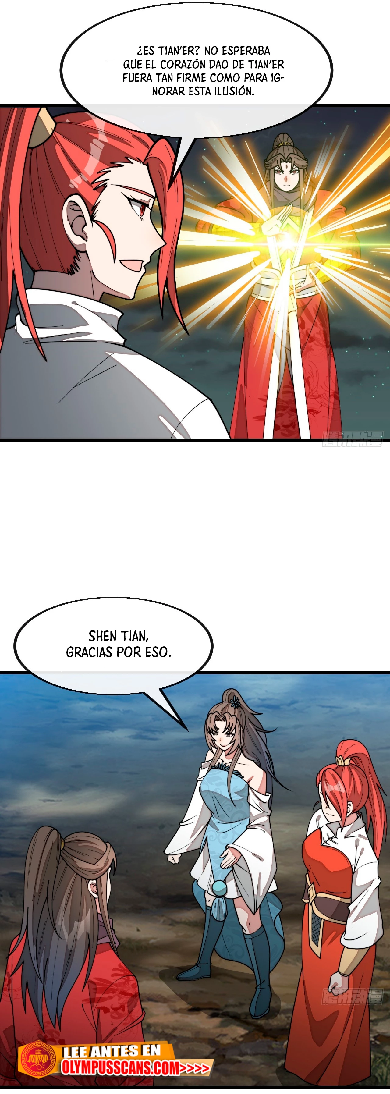 Realmente no soy un supervillano capítulo 219, página 28