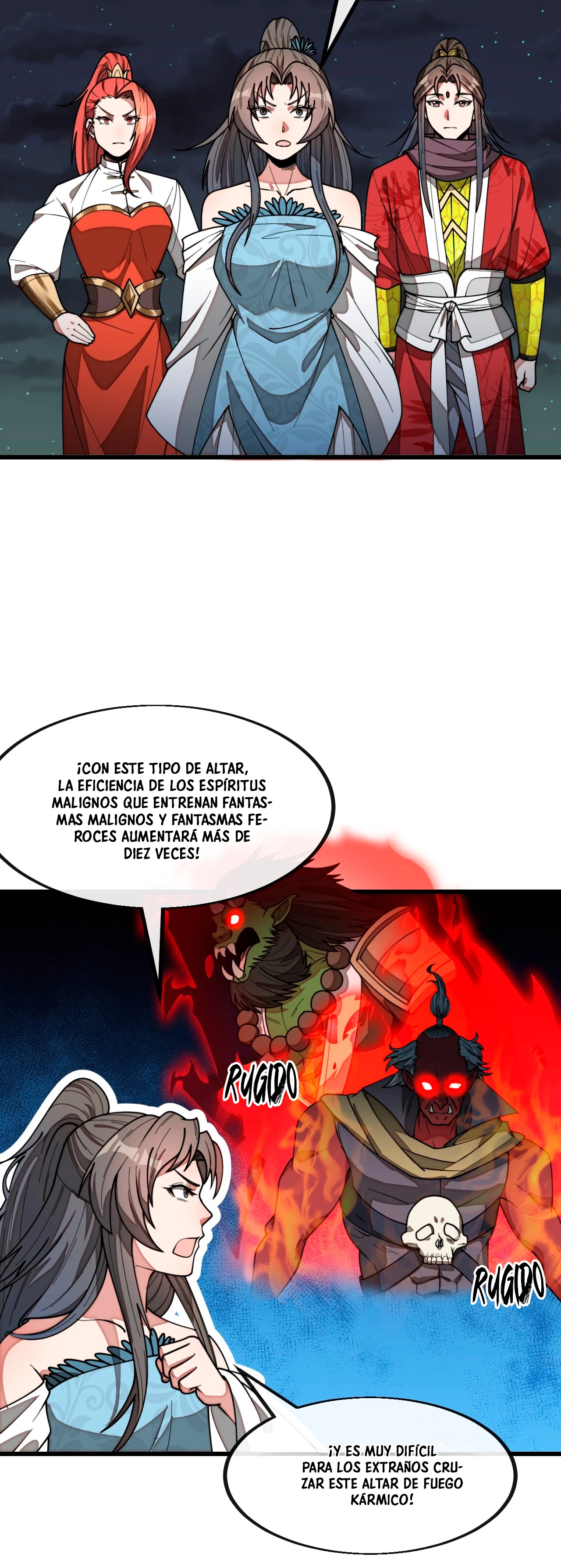 Realmente no soy un supervillano capítulo 221, página 11