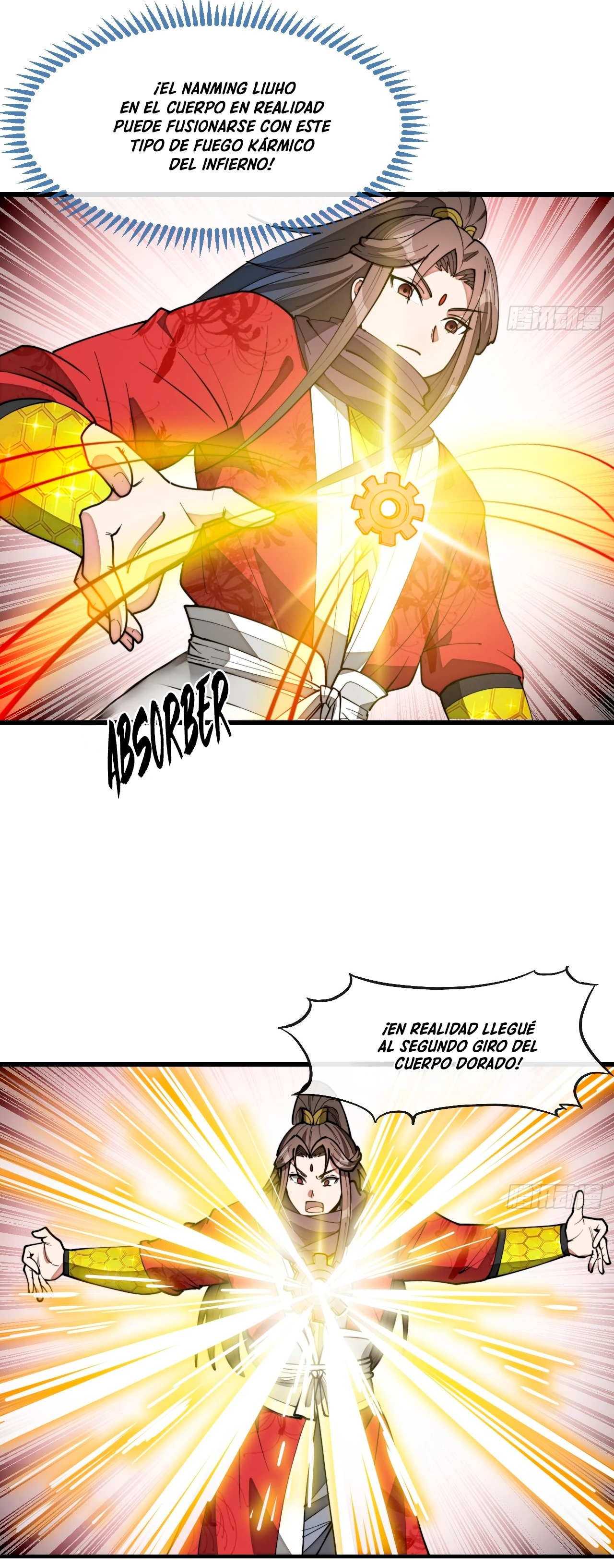 Realmente no soy un supervillano capítulo 221, página 21