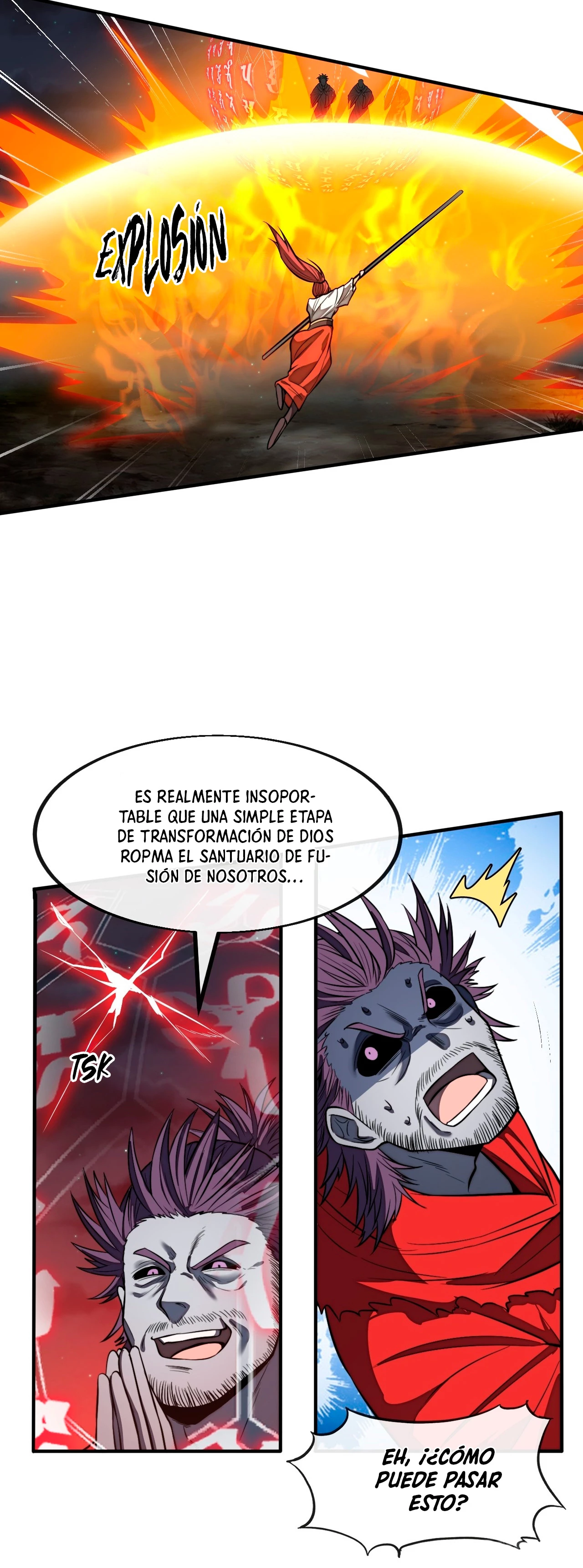 Realmente no soy un supervillano capítulo 223, página 18