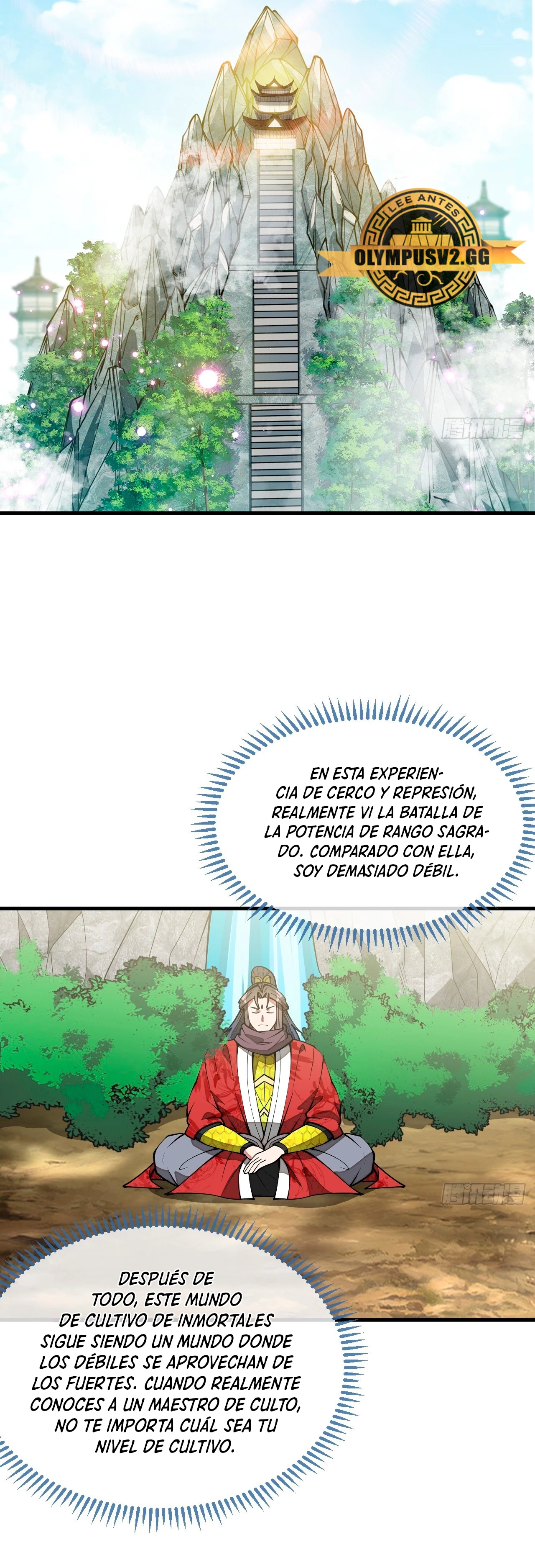 Realmente no soy un supervillano capítulo 232, página 9