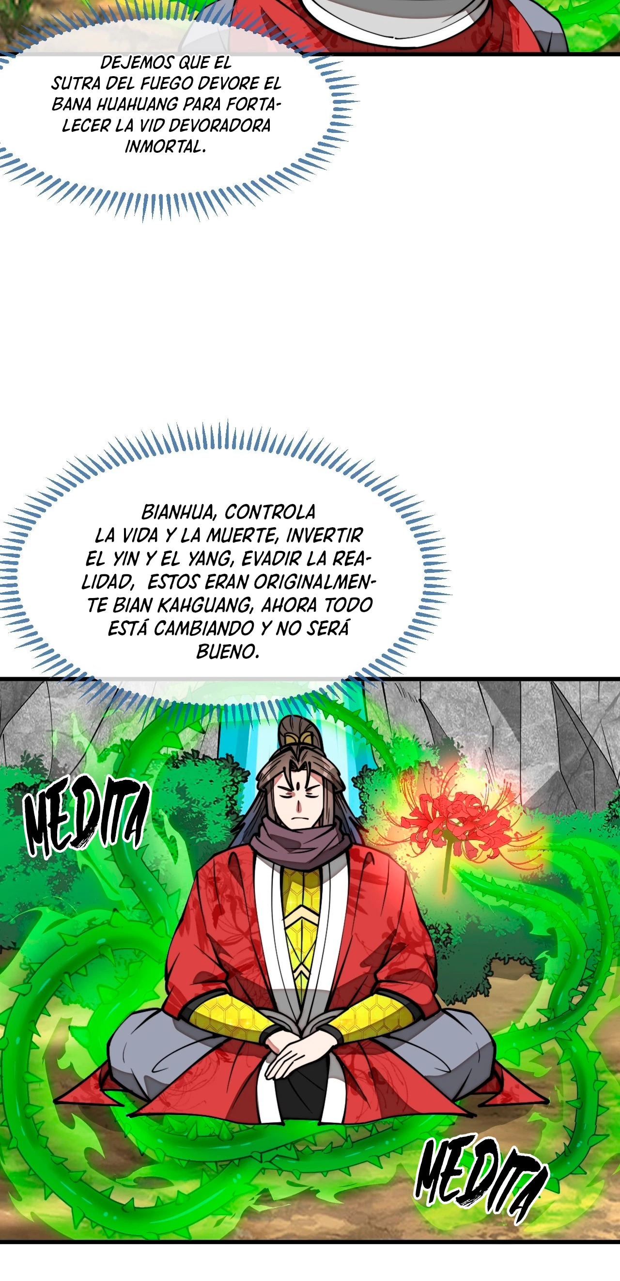 Realmente no soy un supervillano capítulo 232, página 11