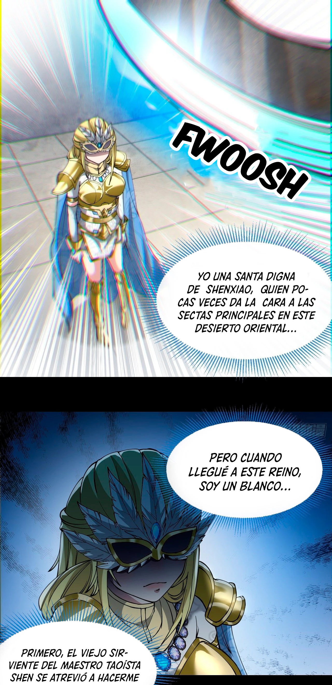 Realmente no soy un supervillano capítulo 34, página 18