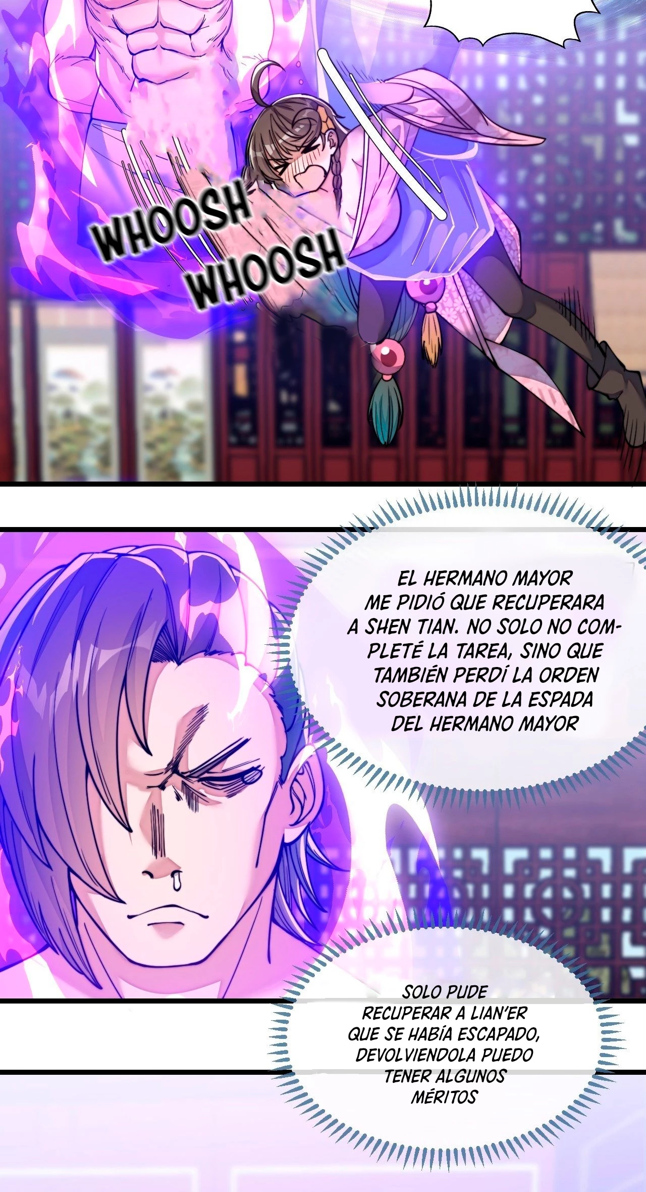 Realmente no soy un supervillano capítulo 54, página 13
