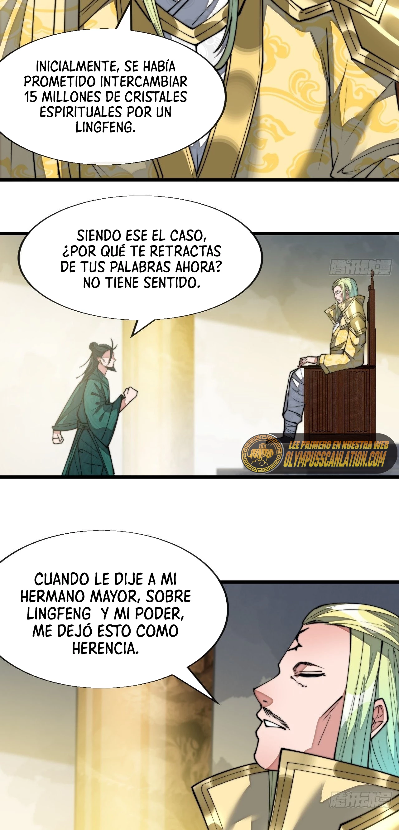 Realmente no soy un supervillano capítulo 64, página 6