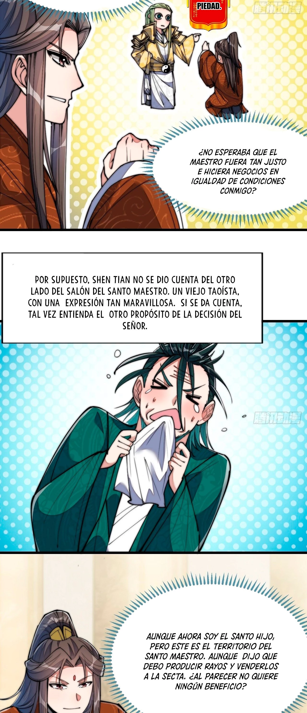 Realmente no soy un supervillano capítulo 65, página 16