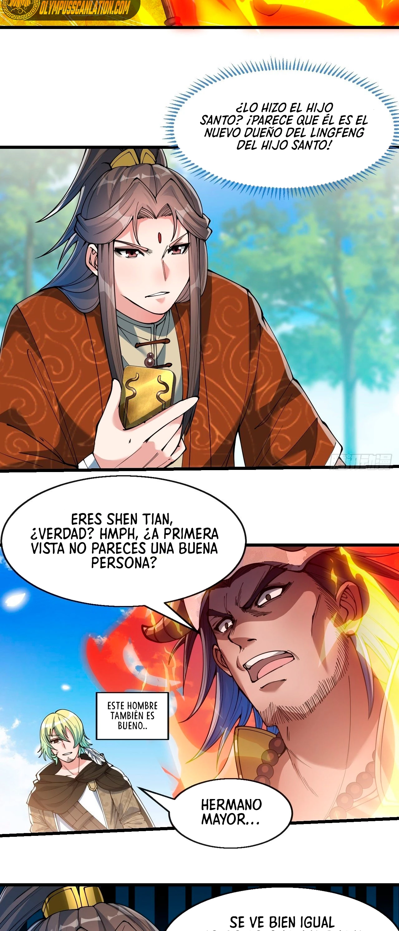 Realmente no soy un supervillano capítulo 71, página 28