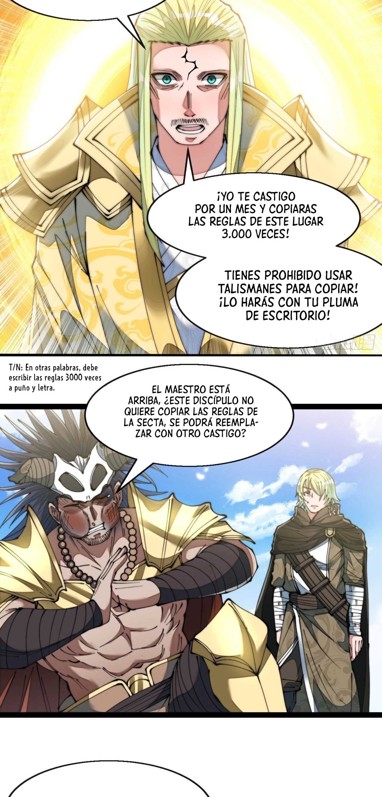 Realmente no soy un supervillano capítulo 73, página 24