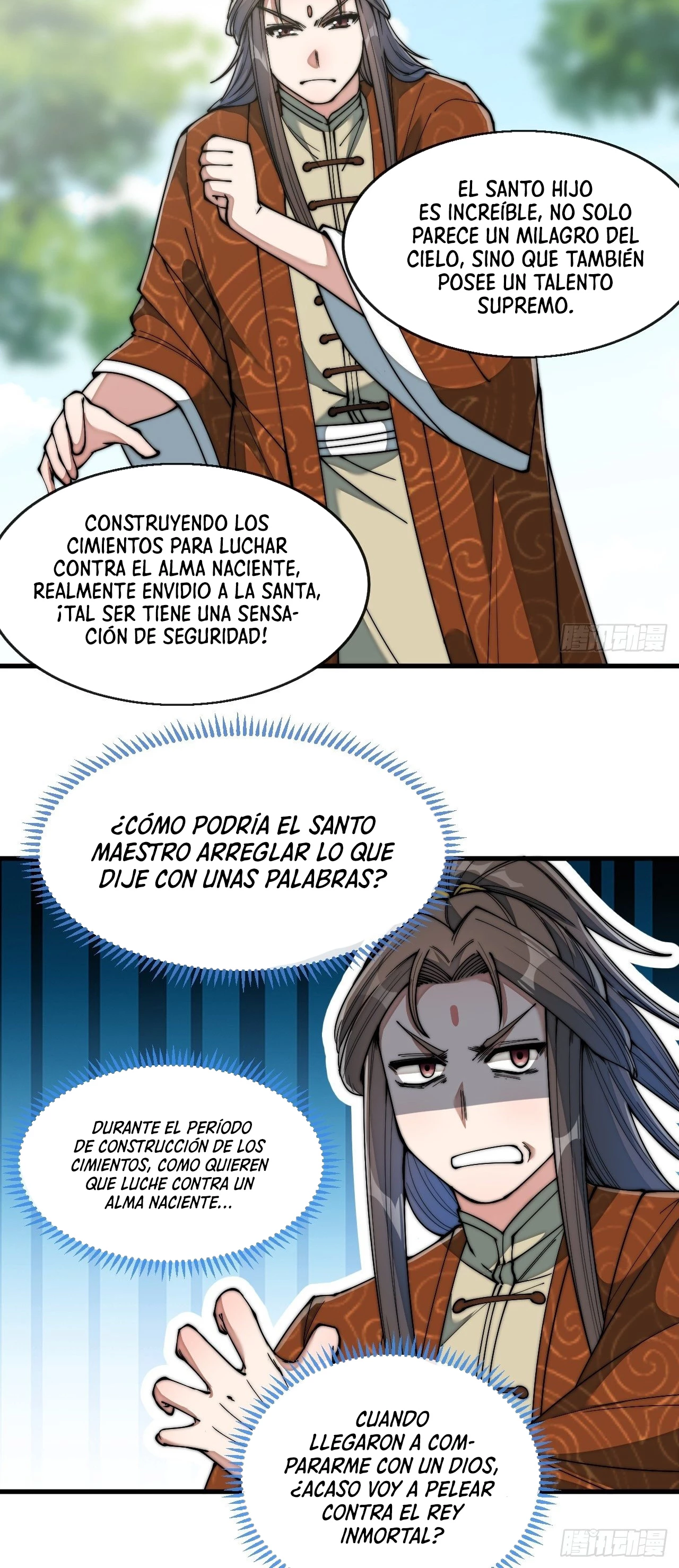 Realmente no soy un supervillano capítulo 74, página 11