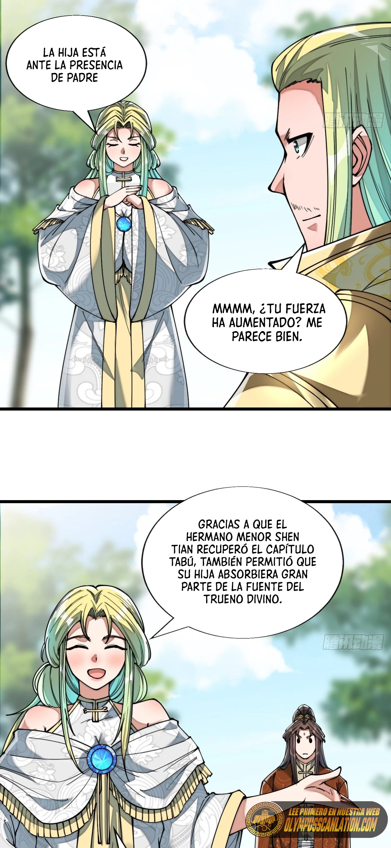 Realmente no soy un supervillano capítulo 75, página 27