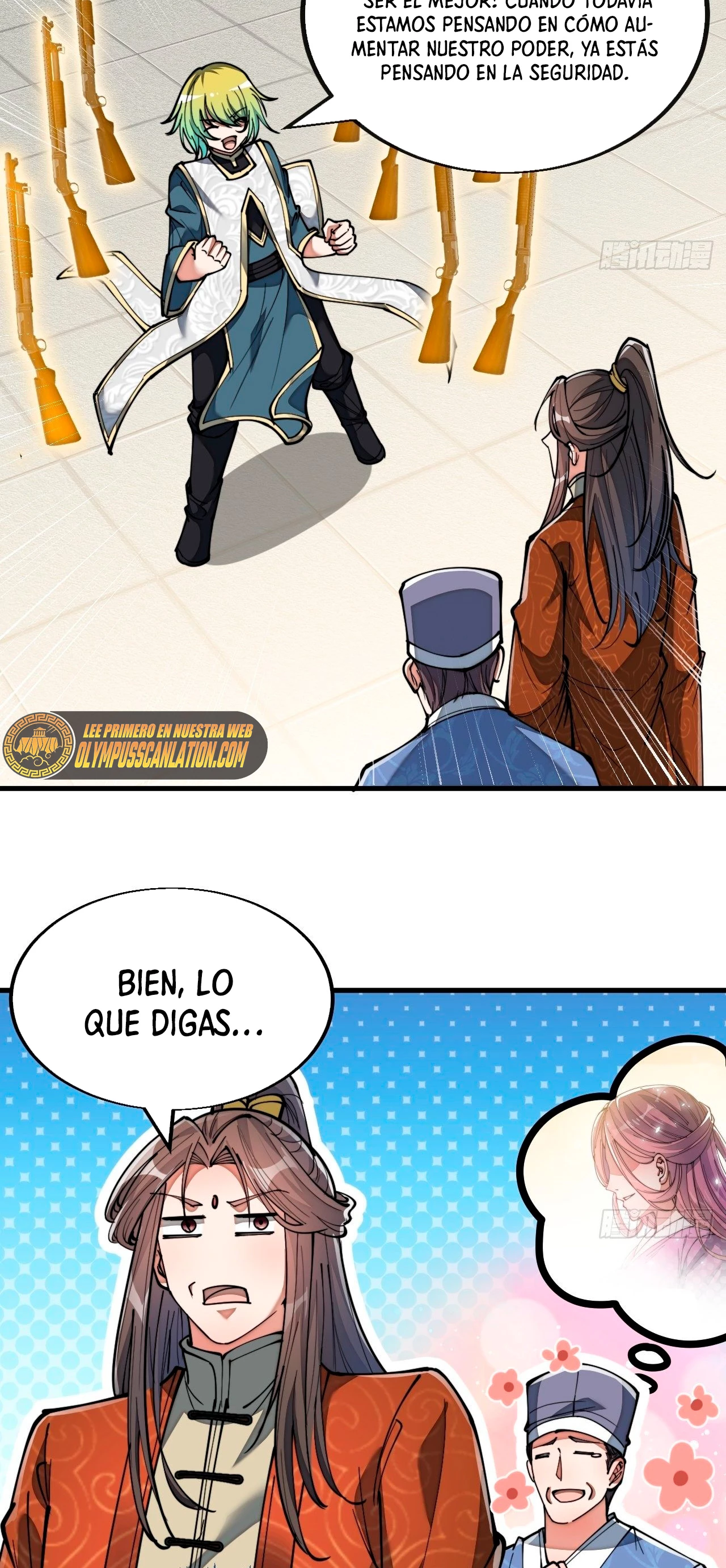 Realmente no soy un supervillano capítulo 77, página 35