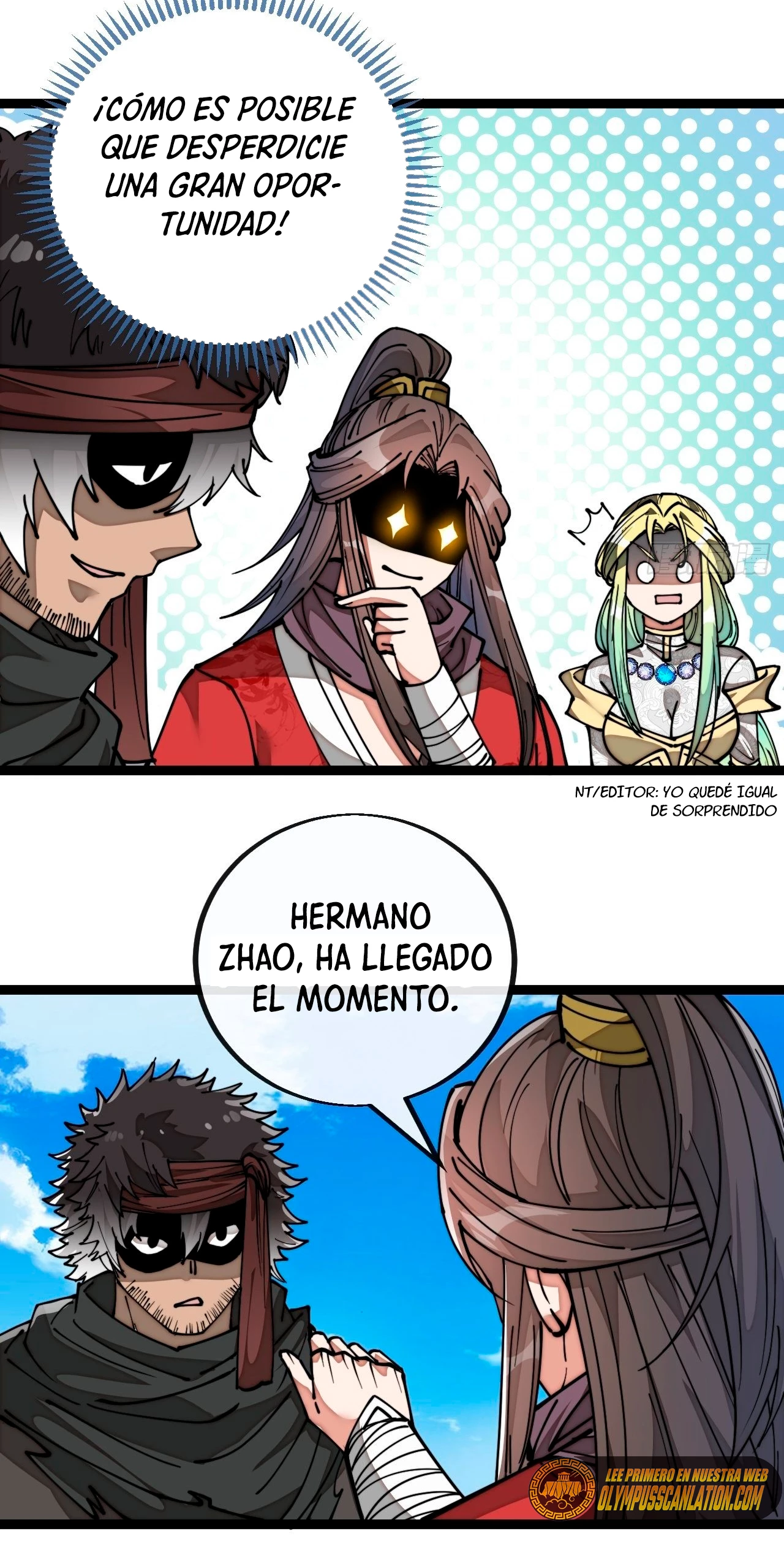 Realmente no soy un supervillano capítulo 85, página 14
