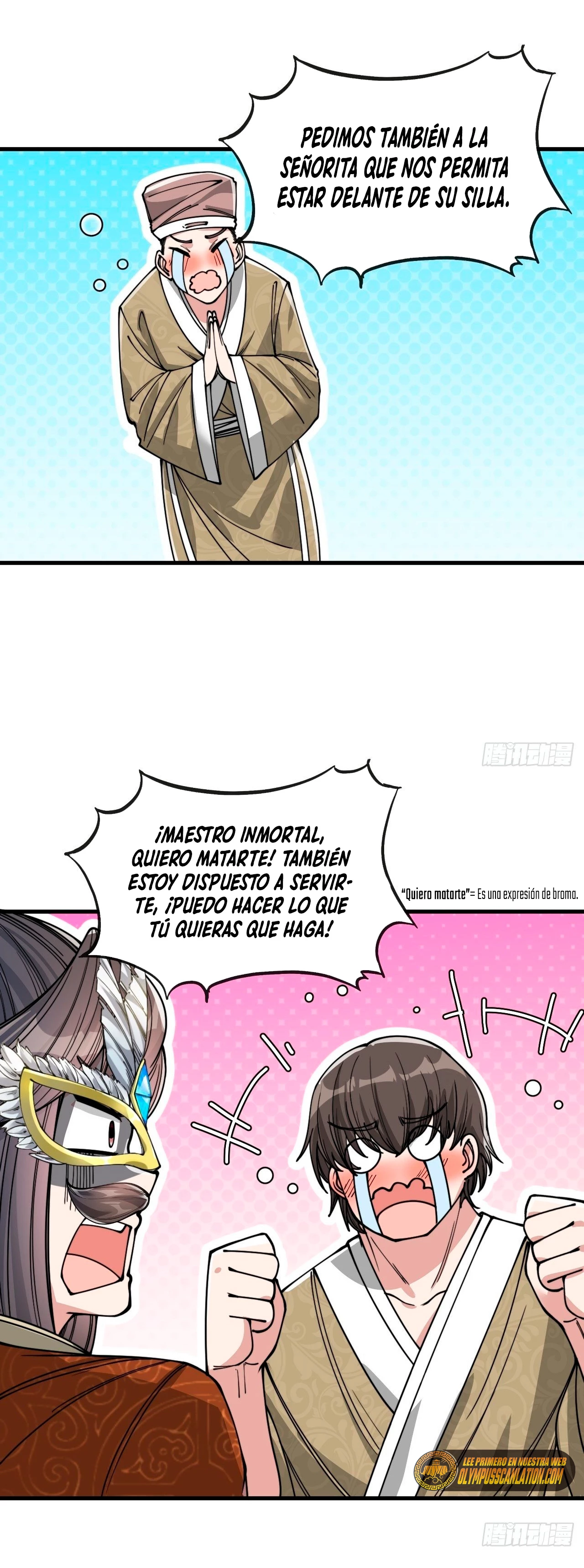 Realmente no soy un supervillano capítulo 90, página 6