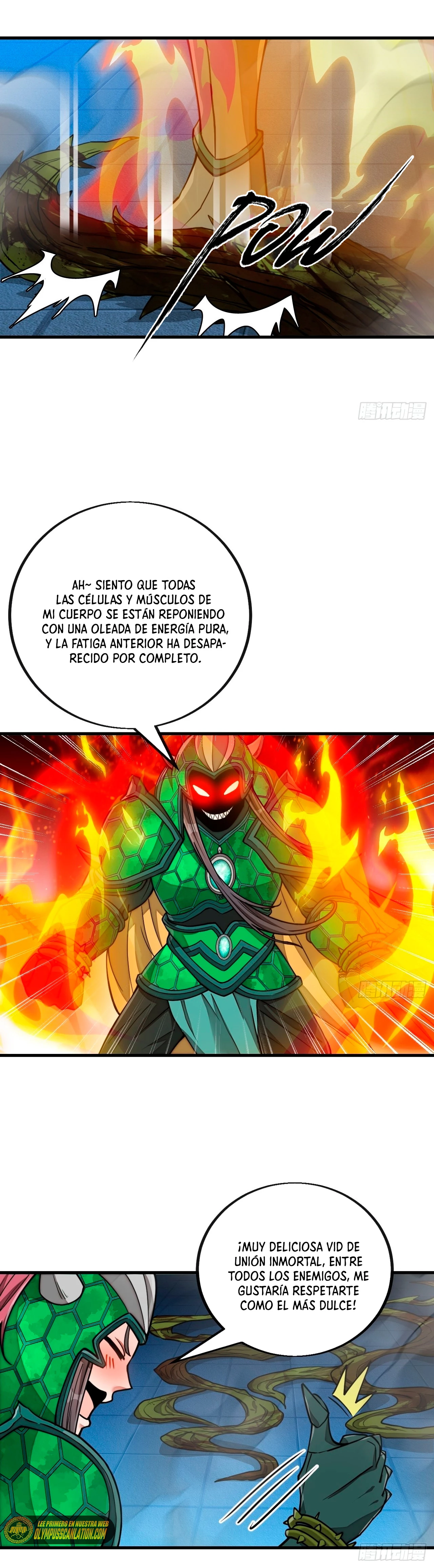 Realmente no soy un supervillano capítulo 96, página 12