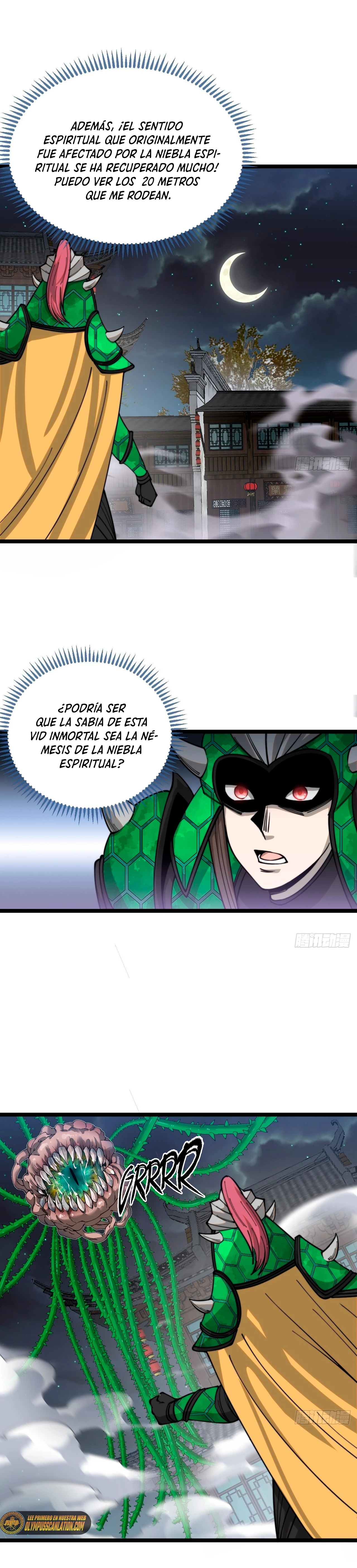 Realmente no soy un supervillano capítulo 96, página 13