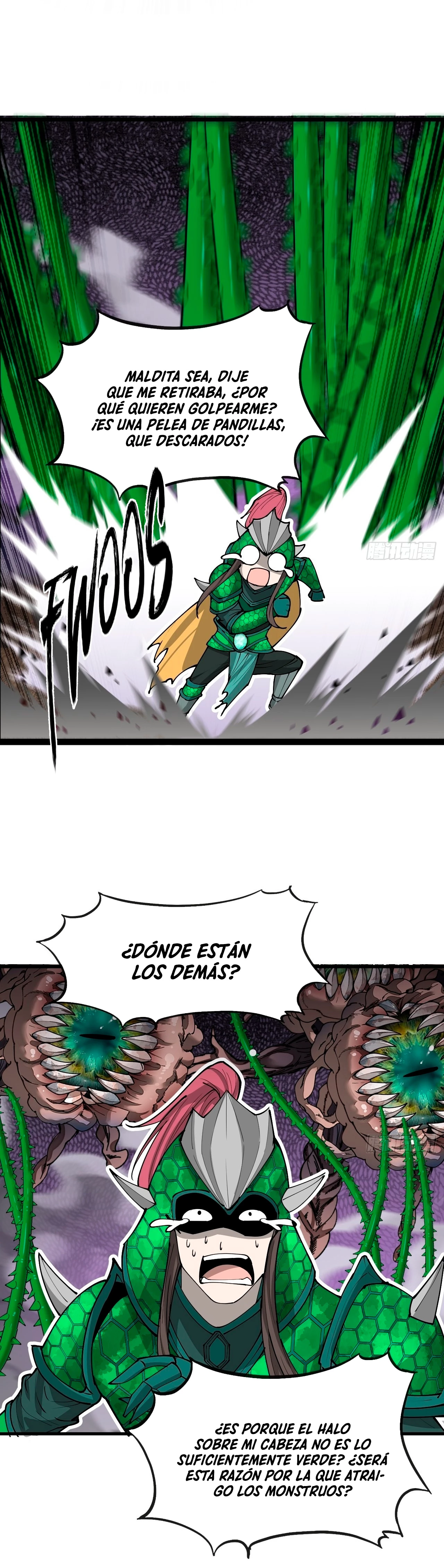 Realmente no soy un supervillano capítulo 96, página 18