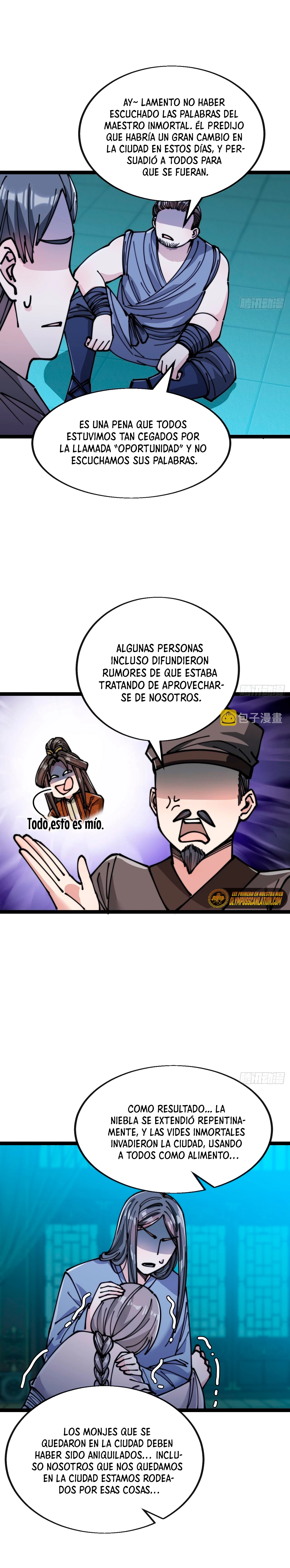 Realmente no soy un supervillano capítulo 97, página 9