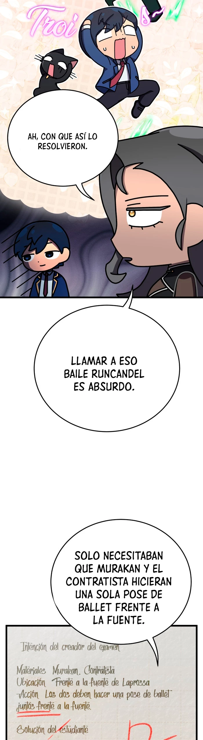 Academia privada laprossa (Spin off de <el hijo menor del maestro de la espada>) capítulo 43, página 3