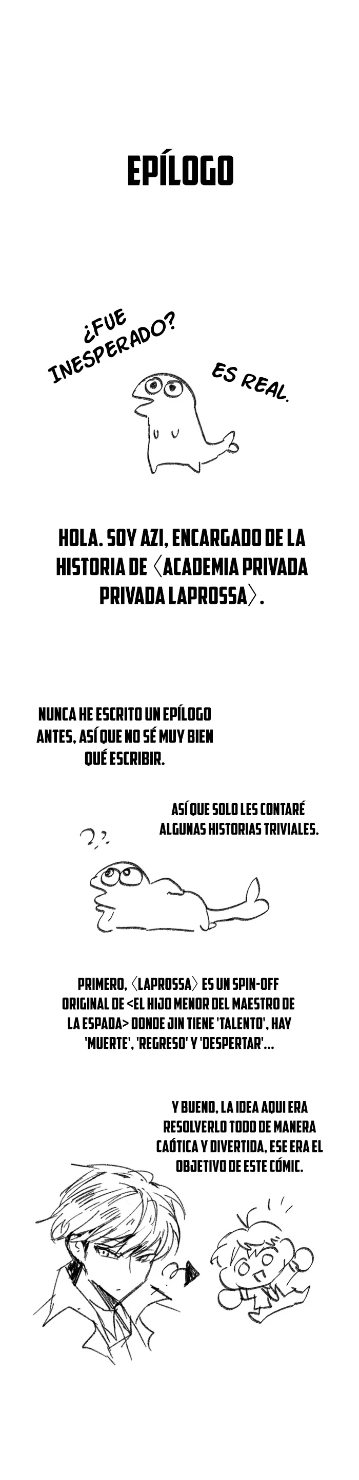 Academia privada laprossa (Spin off de <el hijo menor del maestro de la espada>) capítulo 51, página 1