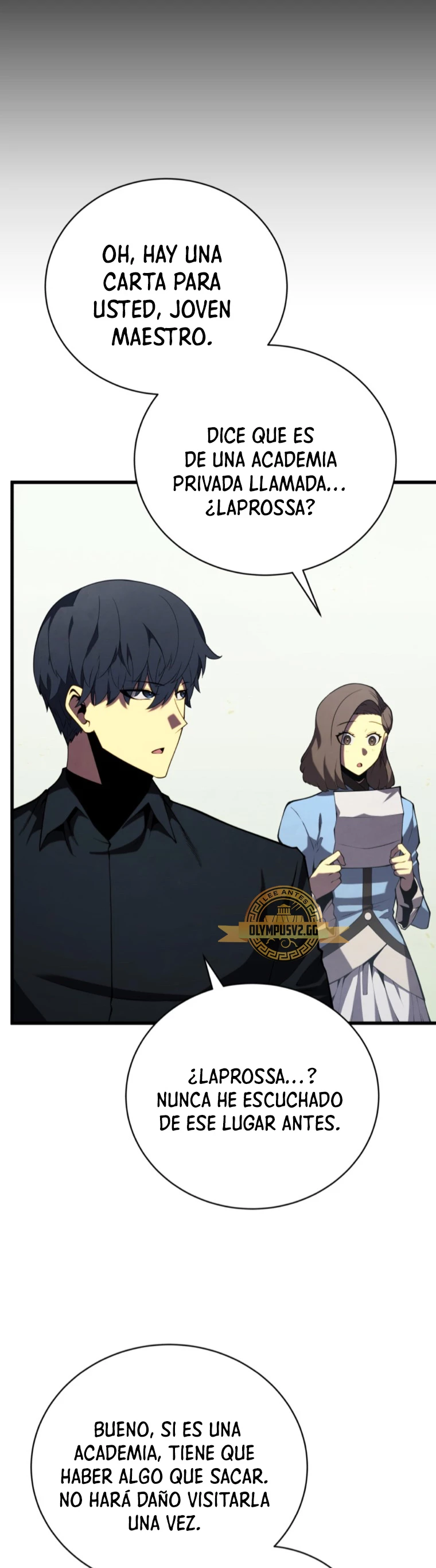 Academia privada laprossa (Spin off de <el hijo menor del maestro de la espada>) capítulo 0, página 1