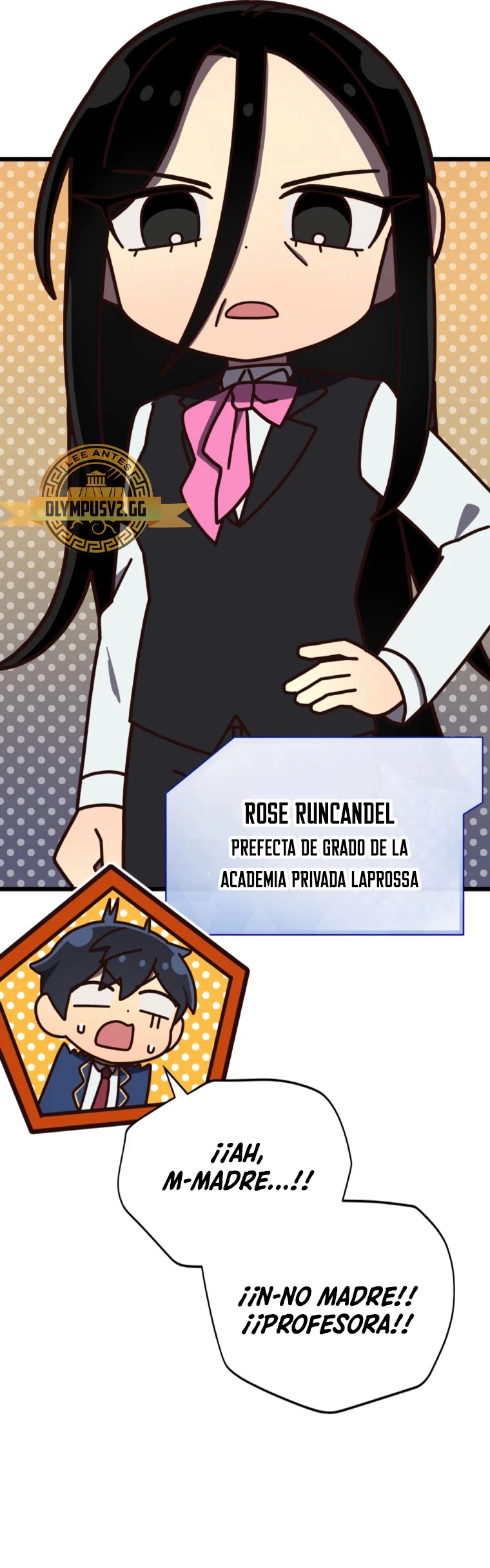 Academia privada laprossa (Spin off de <el hijo menor del maestro de la espada>) capítulo 8, página 24