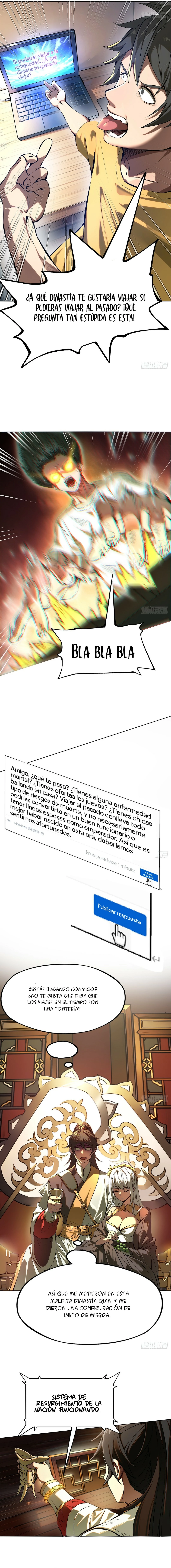 Accidentalmente me hice famoso a lo largo de la historia capítulo 1, página 4