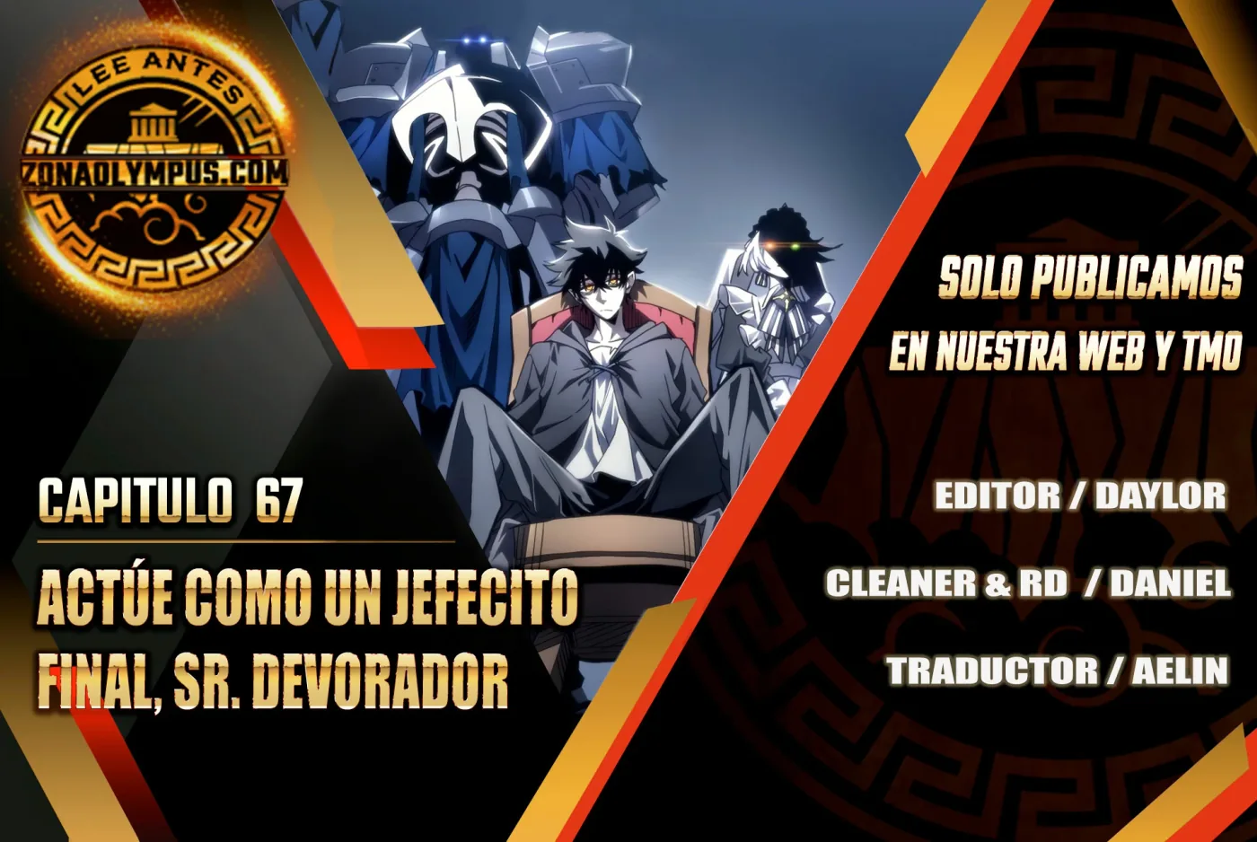 Actúe como un jefecito final, Sr. devorador capítulo 67, página 1