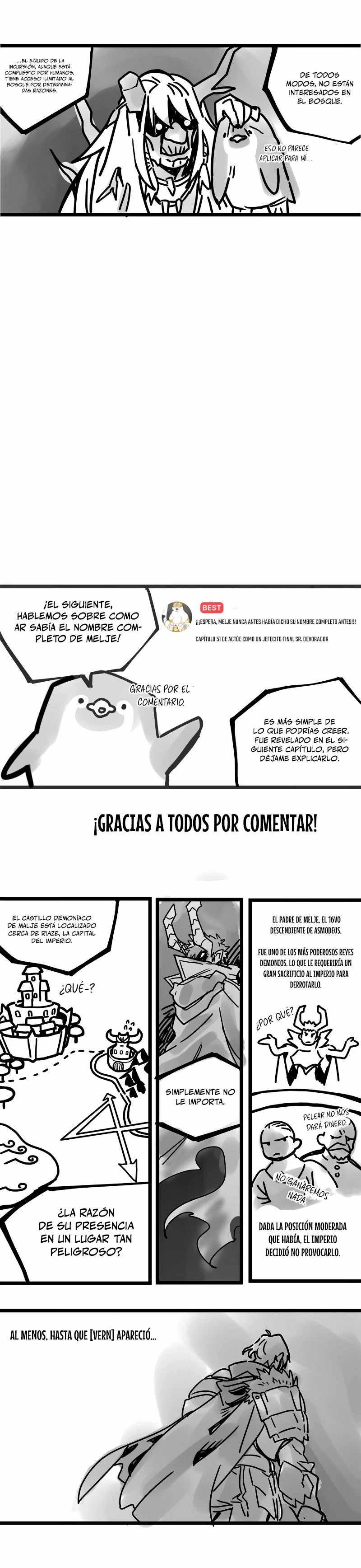 Actúe como un jefecito final, Sr. devorador capítulo 70, página 40