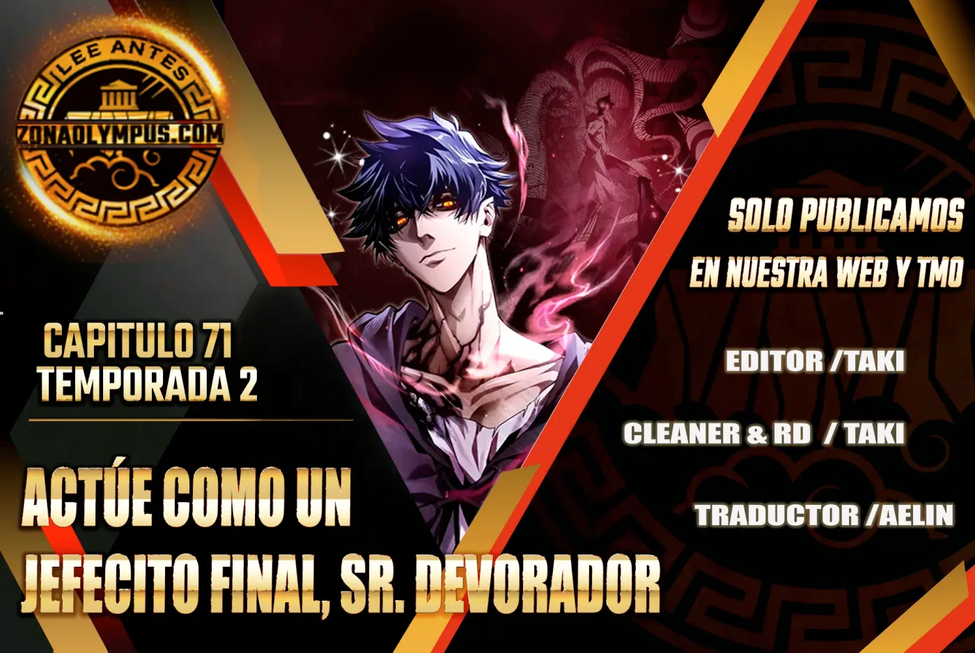 Actúe como un jefecito final, Sr. devorador capítulo 71, página 2