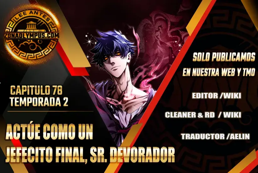 Actúe como un jefecito final, Sr. devorador capítulo 78, página 2