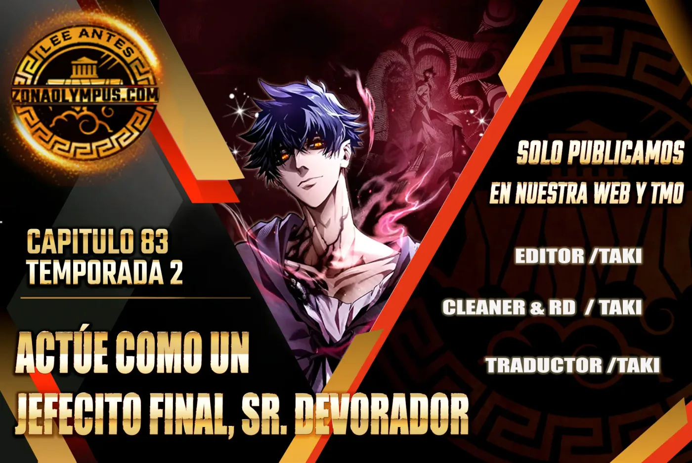 Actúe como un jefecito final, Sr. devorador capítulo 83, página 2