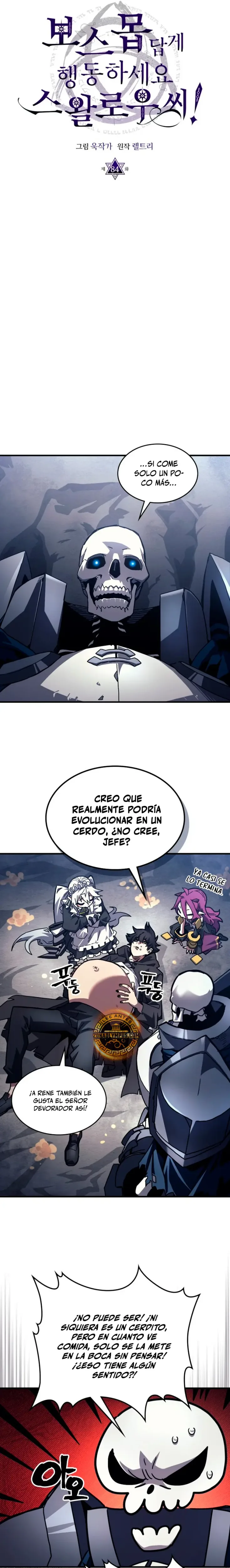 Actúe como un jefecito final, Sr. devorador capítulo 84, página 9