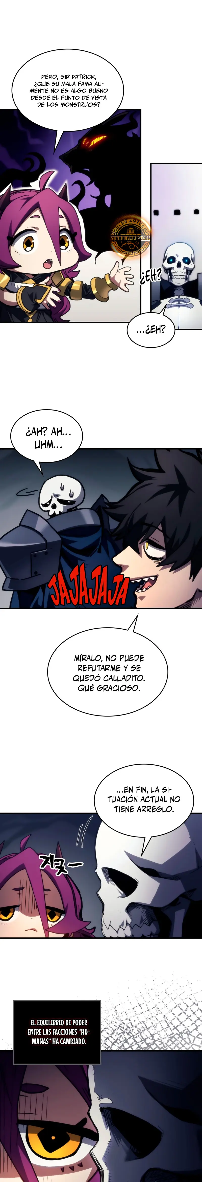 Actúe como un jefecito final, Sr. devorador capítulo 104, página 5