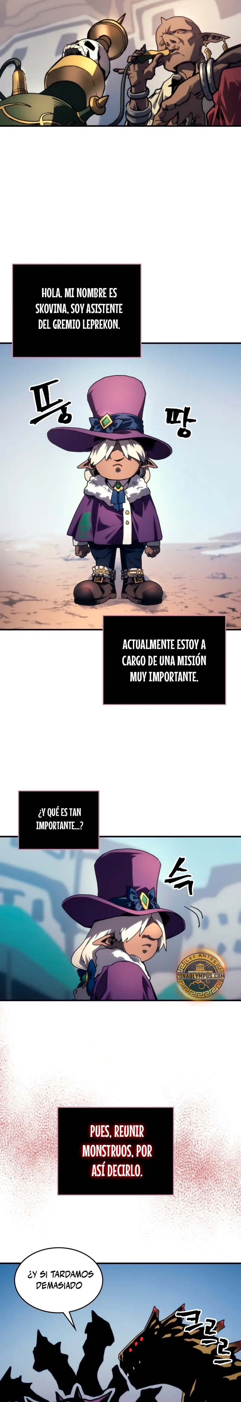 Actúe como un jefecito final, Sr. devorador capítulo 105, página 4