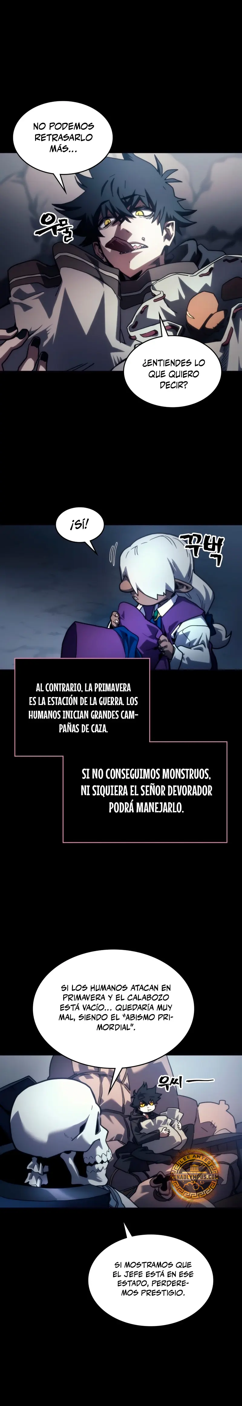 Actúe como un jefecito final, Sr. devorador capítulo 105, página 8