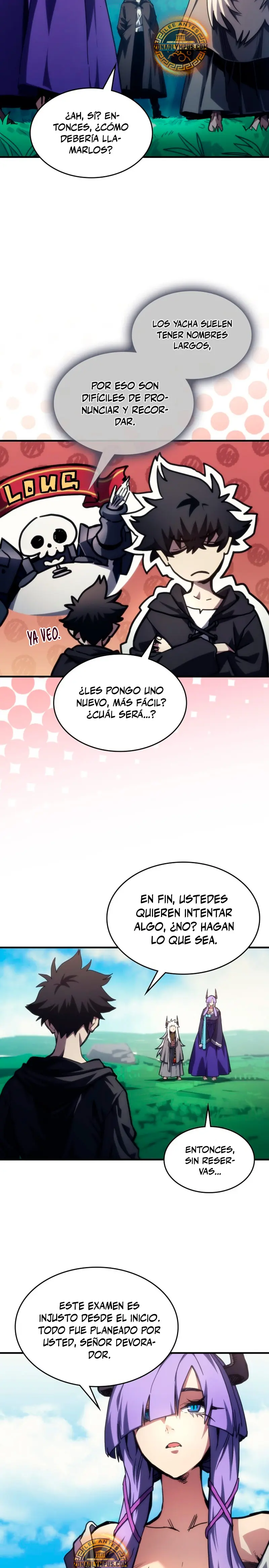 Actúe como un jefecito final, Sr. devorador capítulo 108, página 9