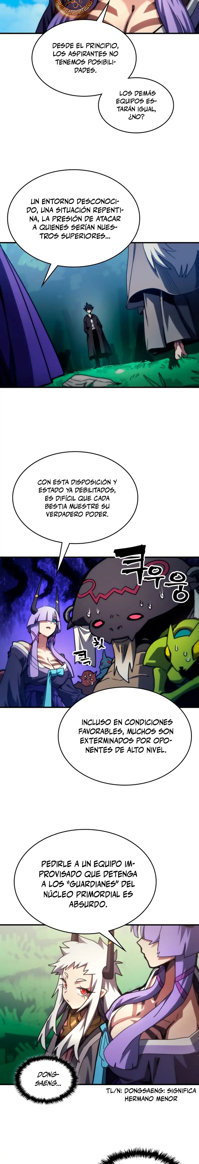 Actúe como un jefecito final, Sr. devorador capítulo 108, página 10