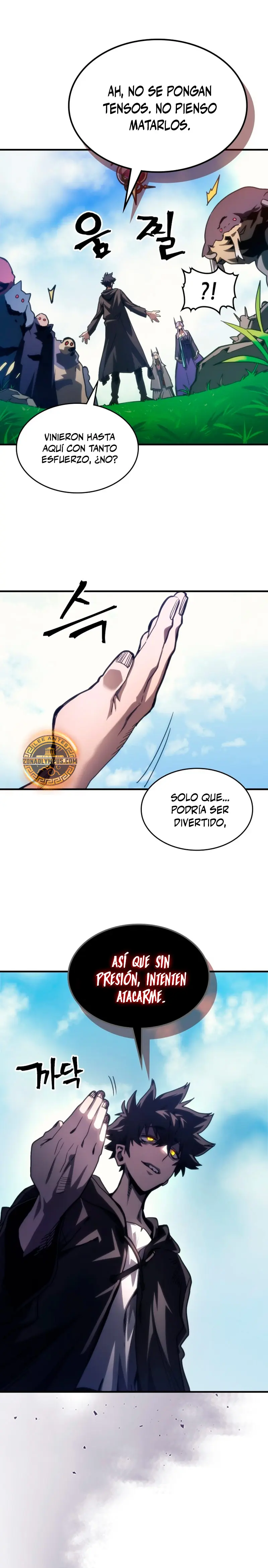 Actúe como un jefecito final, Sr. devorador capítulo 108, página 13