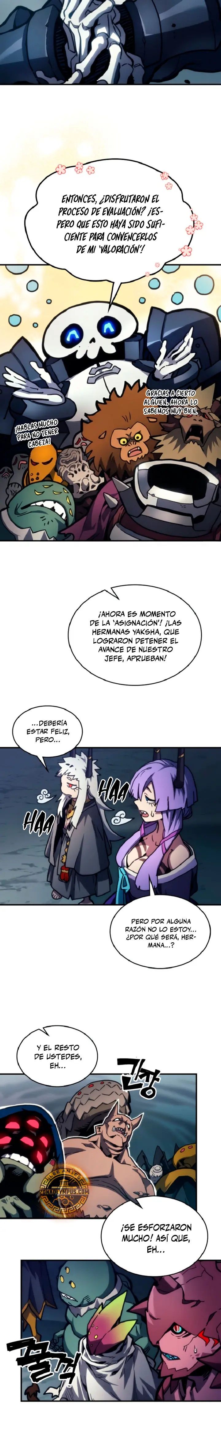 Actúe como un jefecito final, Sr. devorador capítulo 110, página 4