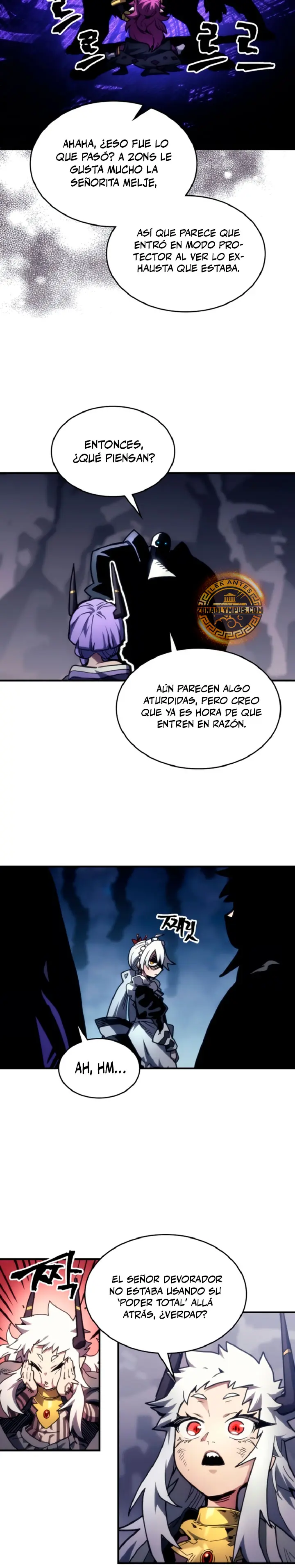 Actúe como un jefecito final, Sr. devorador capítulo 110, página 11