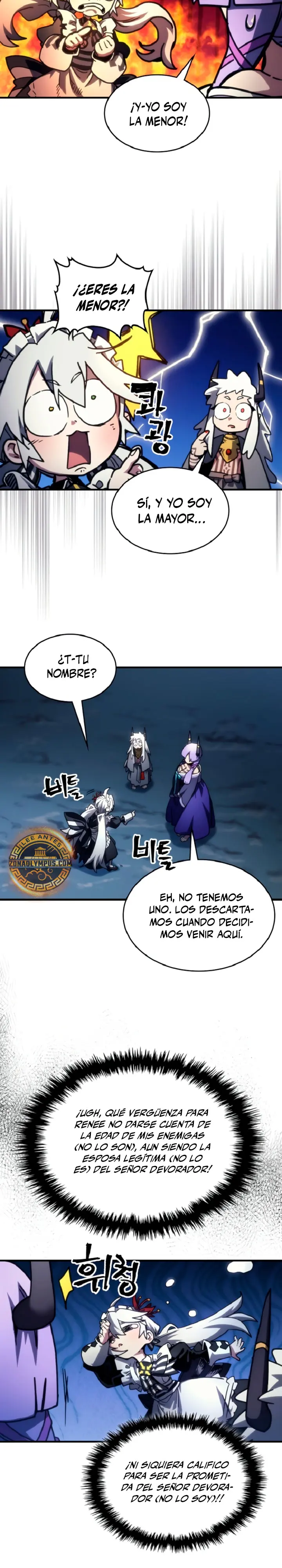 Actúe como un jefecito final, Sr. devorador capítulo 110, página 22