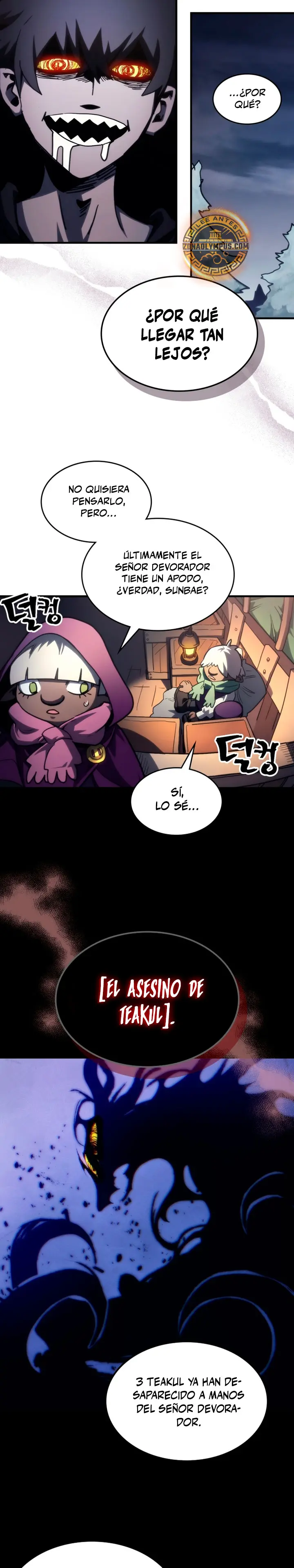 Actúe como un jefecito final, Sr. devorador capítulo 113, página 22