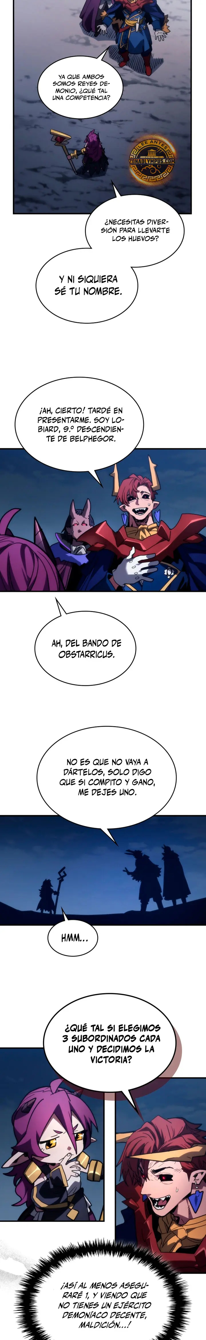 Actúe como un jefecito final, Sr. devorador capítulo 115, página 18