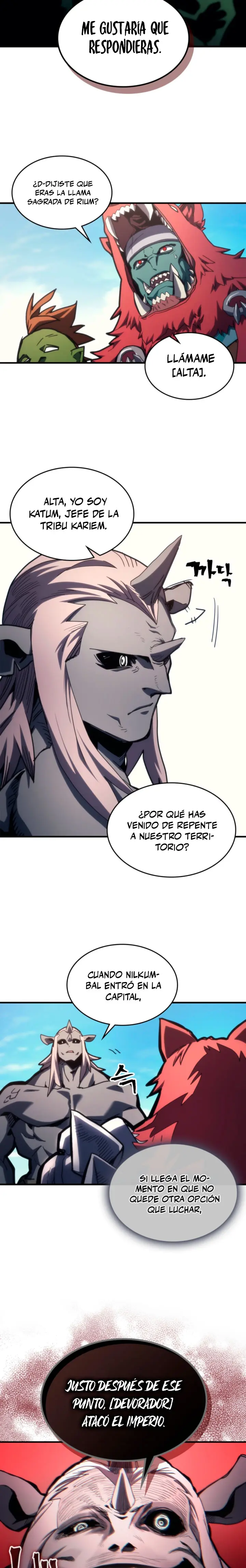 Actúe como un jefecito final, Sr. devorador capítulo 121, página 5