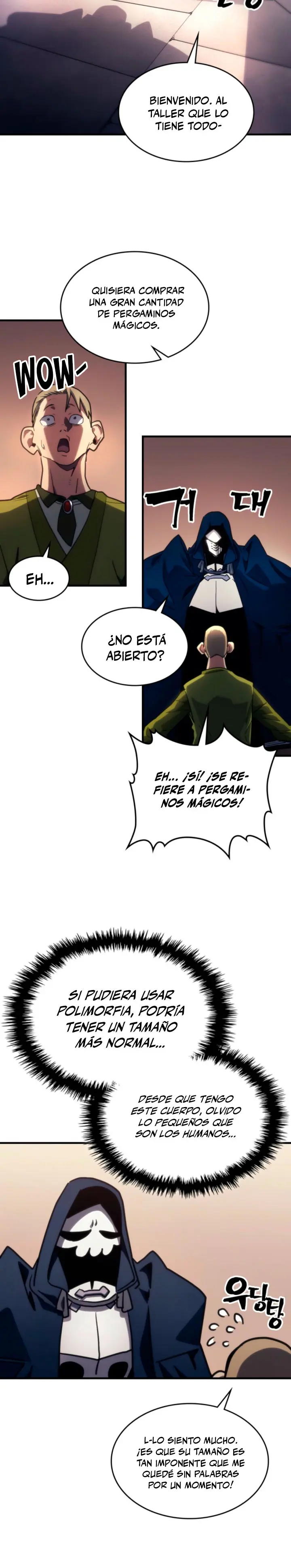 Actúe como un jefecito final, Sr. devorador capítulo 126, página 5